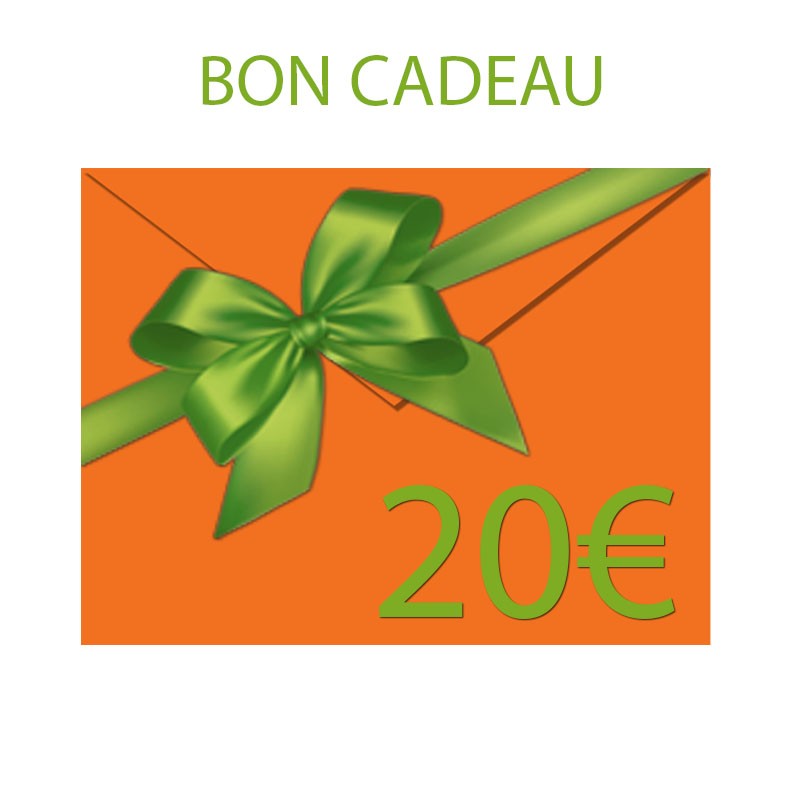 Chèque cadeau 20 euros