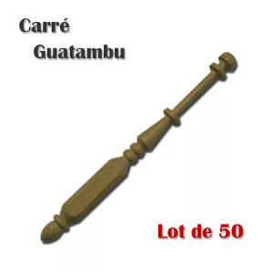 FUSEAUX CARRES GUATAMBU LOT DE 50