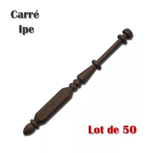 FUSEAUX CARRES IPE LOT DE 50