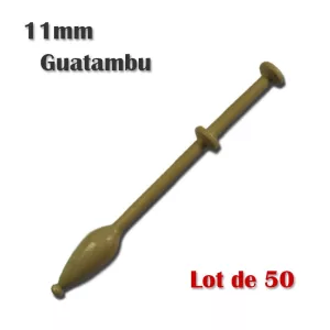 FUSEAUX 11 mm GUATAMBU LOT DE 50