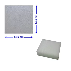 BLOC POLYETHYLENE 14,5 X 14,5 X 5 cm