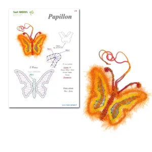 FICHE PAPILLON FEU