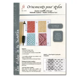 FICHE ORNEMENTS POUR STYLOS